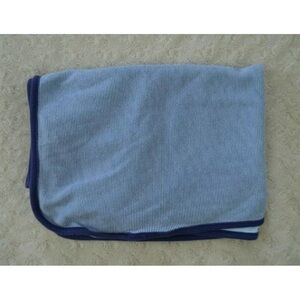 First Impressions Blue Stripes Baby Lovey Security Blanket